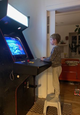 Arcade Cabinet Retro Computer Dresden - Kinder spielen