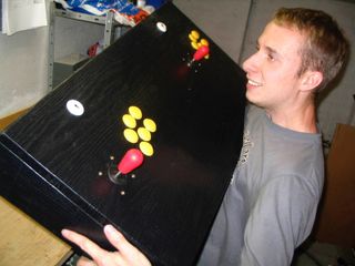 Arcade Cabinet Bau 2007 - Retro Computer Dresden